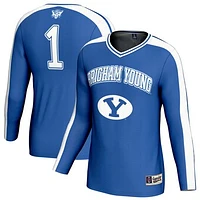 Youth GameDay Greats Royal BYU Cougars #1 Lightweight Volleyball Fashion Jersey
