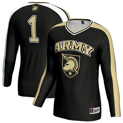 Youth GameDay Greats Black Army Knights #1 Lightweight Volleyball Fashion Jersey