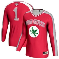 Youth GameDay Greats Scarlet Ohio State Buckeyes #1 Lightweight Volleyball Fashion Jersey