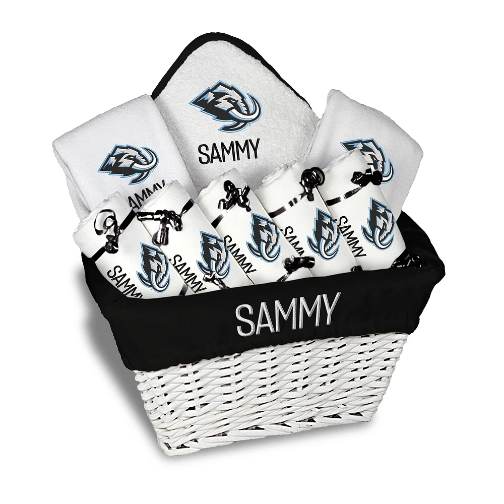 Infant Chad & Jake Utah Mammoth Primary Logo Nine-Piece Personalized Large Gift Basket