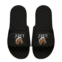 Youth ISlide Ashton Jeanty Black NFLPA Swaghead Mantra Slide Sandals