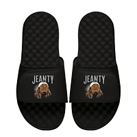 Youth ISlide Ashton Jeanty Black NFLPA Swaghead Mantra Slide Sandals