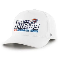 Men's '47 White Oklahoma City Thunder 2025 NBA Finals Hitch Adjustable Hat