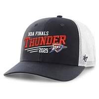 Men's '47 Navy Oklahoma City Thunder 2025 NBA Finals Trucker Adjustable Hat