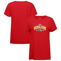 Women's Levelwear  Red National League 2025 MLB All-Star Game Influx T-Shirt