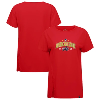 Women's Levelwear  Red American League 2025 MLB All-Star Game Influx T-Shirt