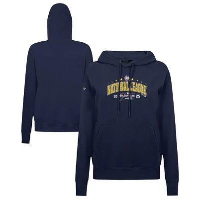 Women's Levelwear  Navy National League 2025 MLB All-Star Game Adorn Pullover Hoodie