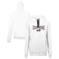 Women's Levelwear  White American League 2025 MLB All-Star Game Waterfall Pullover Hoodie