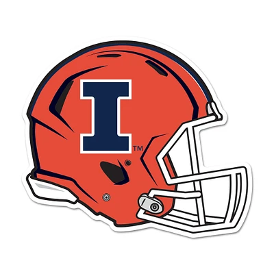 WinCraft Illinois Fighting Illini 14" Helmet Wood Sign