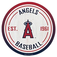 WinCraft Los Angeles Angels 14" Established Year Circular Wood Sign