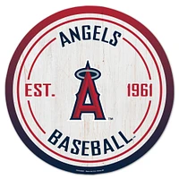 WinCraft Los Angeles Angels 14" Established Year Circular Wood Sign