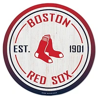 WinCraft Boston Red Sox 14" Established Year Circular Wood Sign