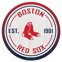 WinCraft Boston Red Sox 14" Established Year Circular Wood Sign