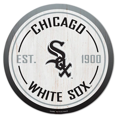 WinCraft Chicago White Sox 14" Established Year Circular Wood Sign