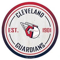 WinCraft Cleveland Guardians 14" Established Year Circular Wood Sign