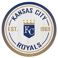 WinCraft Kansas City Royals 14" Established Year Circular Wood Sign