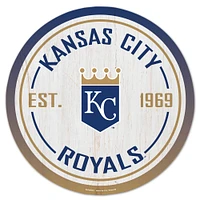 WinCraft Kansas City Royals 14" Established Year Circular Wood Sign
