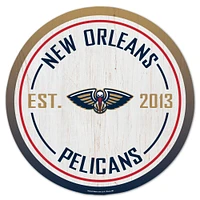 WinCraft New Orleans Pelicans 14" Established Year Circular Wood Sign