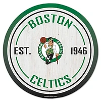 WinCraft Boston Celtics 14" Established Year Circular Wood Sign