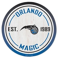 WinCraft Orlando Magic 14" Established Year Circular Wood Sign