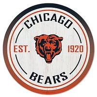 WinCraft Chicago Bears 14" Established Year Circular Wood Sign