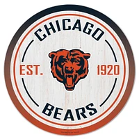 WinCraft Chicago Bears 14" Established Year Circular Wood Sign