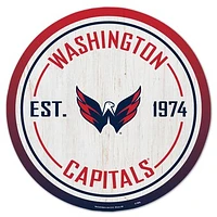 WinCraft Washington Capitals 14" Established Year Circular Wood Sign