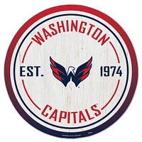 WinCraft Washington Capitals 14" Established Year Circular Wood Sign