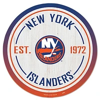 WinCraft New York Islanders 14" Established Year Circular Wood Sign