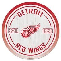 WinCraft Detroit Red Wings 14" Established Year Circular Wood Sign