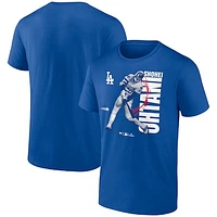 Men's Shohei Ohtani Royal Los Angeles Dodgers Electric Moments T-Shirt