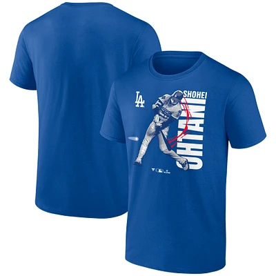 Men's Shohei Ohtani Royal Los Angeles Dodgers Electric Moments T-Shirt