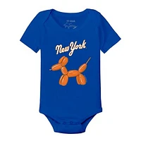 Infant Tiny Turnip Royal New York Mets Balloon Dog Bodysuit