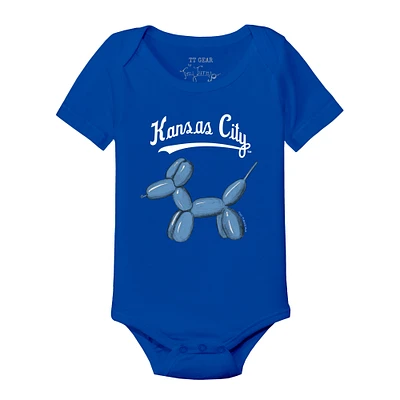Infant Tiny Turnip Royal Kansas City Royals Balloon Dog Bodysuit