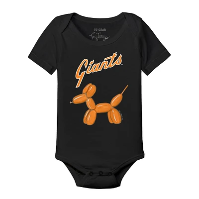 Infant Tiny Turnip Black San Francisco Giants Balloon Dog Bodysuit
