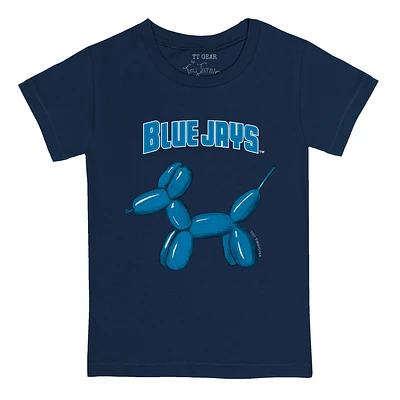 Youth Tiny Turnip Navy Toronto Blue Jays Balloon Dog T-Shirt