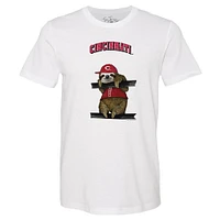 Unisex Tiny Turnip White Cincinnati Reds Sloth T-Shirt