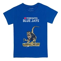 Infant Tiny Turnip Royal Toronto Blue Jays Velociraptor T-Shirt