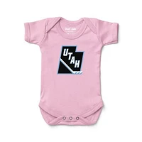 Newborn & Infant Chad Jake Utah Mammoth Stick and State Logo Bodysuit