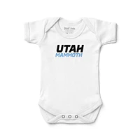 Newborn & Infant Chad Jake Utah Mammoth Wordmark Bodysuit