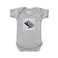 Newborn & Infant Chad Jake Heather Gray Utah Mammoth Retro Bodysuit