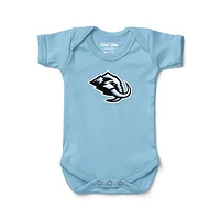 Newborn & Infant Chad Jake Light Blue Utah Mammoth Primary Logo Bodysuit