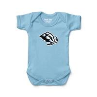 Newborn & Infant Chad Jake Light Blue Utah Mammoth Primary Logo Bodysuit