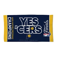 WinCraft Indiana Pacers 2025 Eastern Conference Champions Locker Room 22'' x 42'' Double-Sided Towel