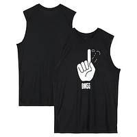 Paul George Philadelphia 76ers Player-Worn Black Nike "DM55" Sleeveless Shirt from the 2024-25 NBA Season - Size LT