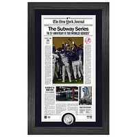 Highland Mint New York Yankees Subway Series 25th Anniversary 12" x 20" Silver Coin Photo Mint