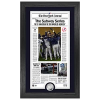 Highland Mint New York Yankees Subway Series 25th Anniversary 12" x 20" Silver Coin Photo Mint