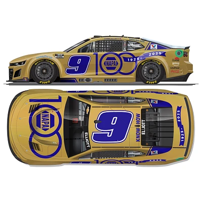 Action Racing Chase Elliott 2025 #9 NAPA 100th Anniversary 1:64 Regular Paint Die-Cast Chevrolet Camaro ZL1
