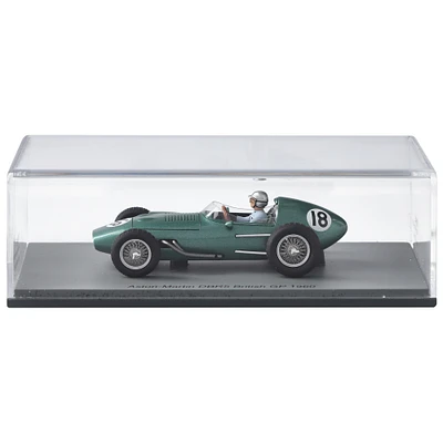 Spark Models Formula 1 Merchandise Aston-Martin DBR5 British Grand Prix 1960 Roy Salvadori #18 1:43 Diecast