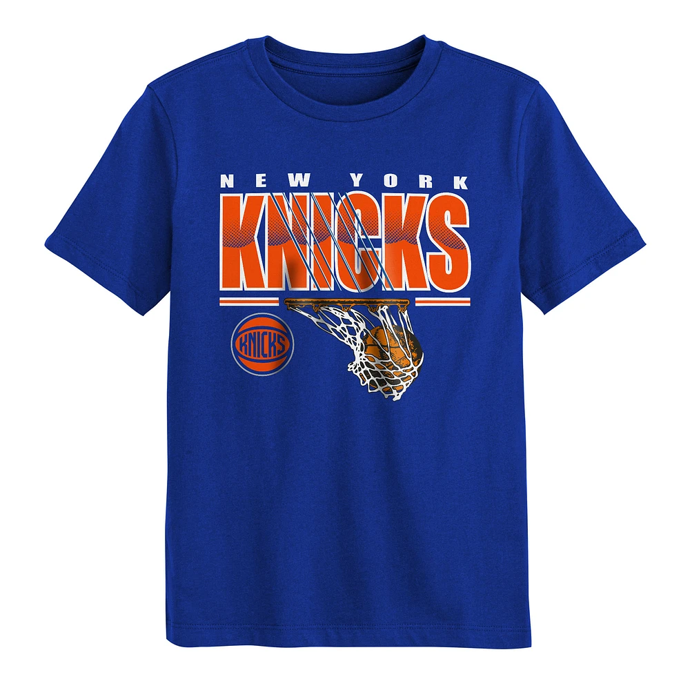 Preschool Outerstuff Blue New York Knicks Hoop Dreams T-Shirt